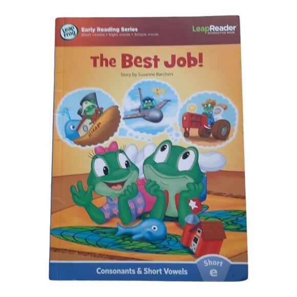 LeapReader Book - The Best Job! - Picture 1 of 2